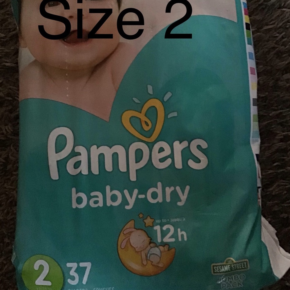 Pampers 37 ct